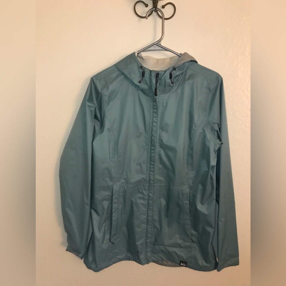 REI Seafoam Green Womens Windbreaker - SIZE SMALL - NEW!!
